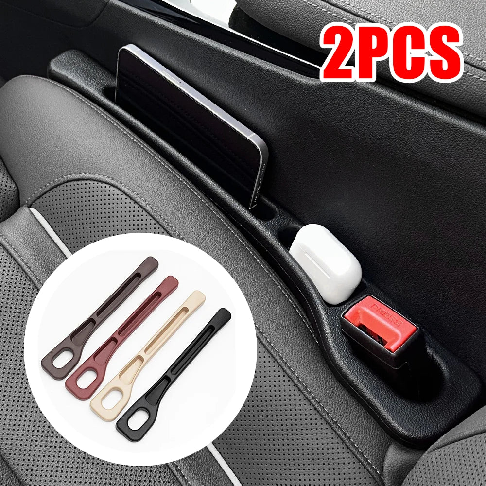 2PCS Car Seat Gap Filler – Stop Phones, Keys & Coins From Falling
