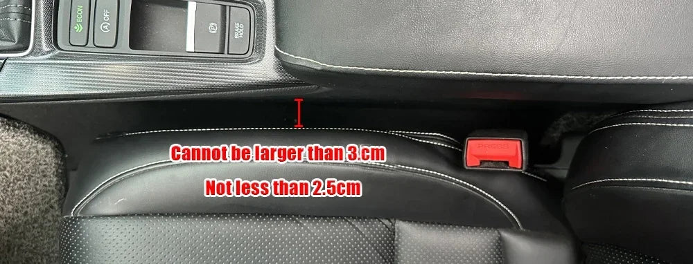 2PCS Car Seat Gap Filler – Stop Phones, Keys & Coins From Falling