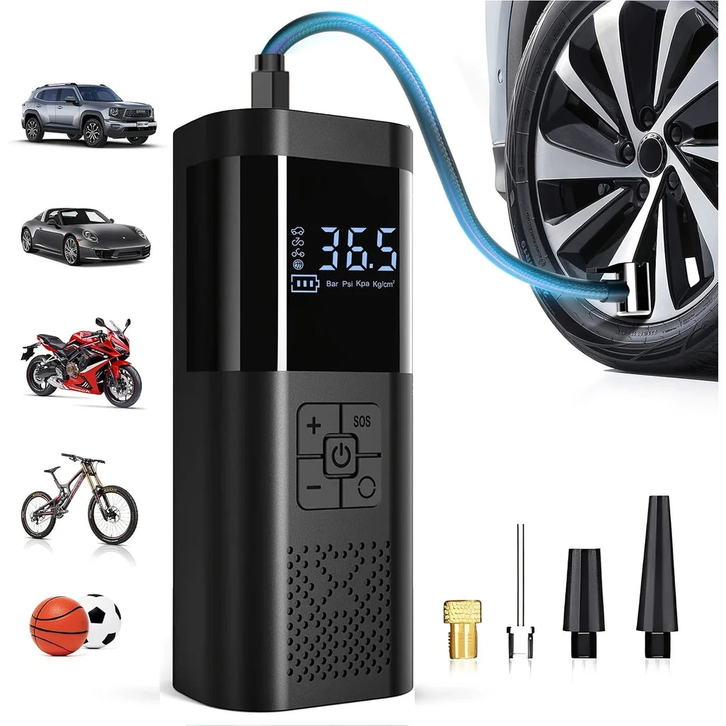 ZEVQARO™ Portable 150 PSI Cordless Tire Inflator