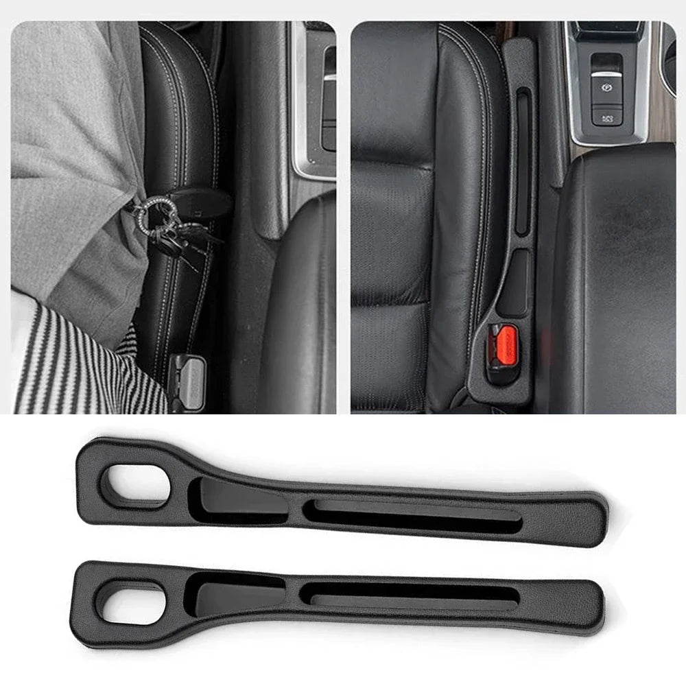 2PCS Car Seat Gap Filler – Stop Phones, Keys & Coins From Falling