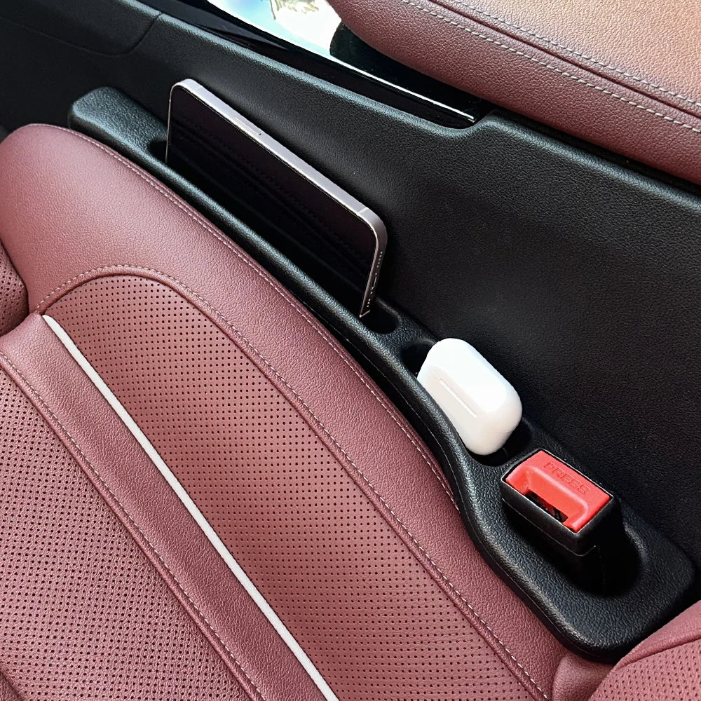 2PCS Car Seat Gap Filler – Stop Phones, Keys & Coins From Falling